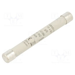 1 pcs x DF ELECTRIC - 494010 - Fuse: fuse, gS, 10A, 1kVAC, ceramic,industrial, 10x85mm