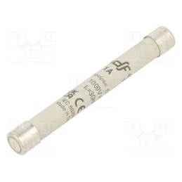 1 pcs x DF ELECTRIC - 494001 - Fuse: fuse, gS, 1A, 1kVAC, ceramic,industrial, 10x85mm
