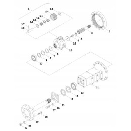 Tb1s391010000k left final drive