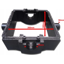 Solid mounting of the ST4 ST 4 2000 actuator cradle
