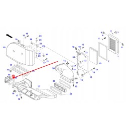 931812141490 interior ventilation system gasket