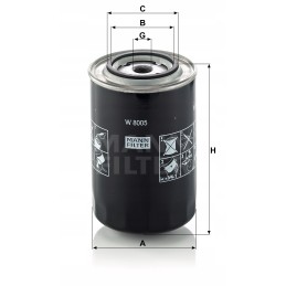 Mann filter w8005 oil filter