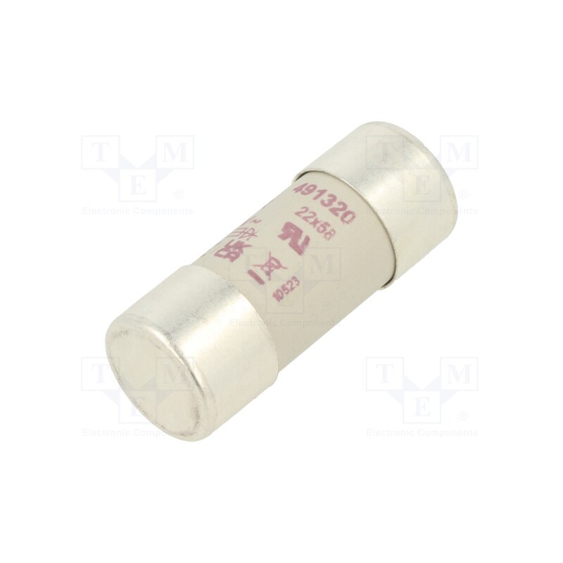 1 pcs x DF ELECTRIC - 491320 - Fuse: fuse, aR, 50A, 690VAC, 700VDC, 22x58mm