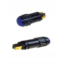 Blue indicator light