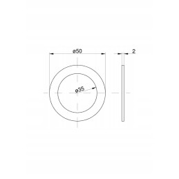 Gearbox thrust ring c 385