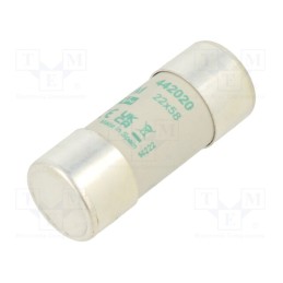 1 pcs x DF ELECTRIC - 442020 - Fuse: fuse, aM, 20A, 690VAC, ceramic,cylindrical,industrial