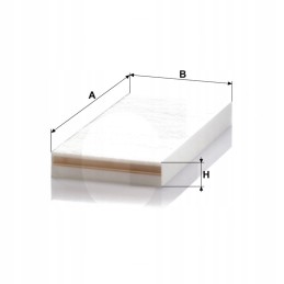 Cu50102 cabin air filter