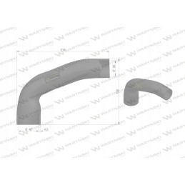 Upper radiator pipe 402207r1 Warynski