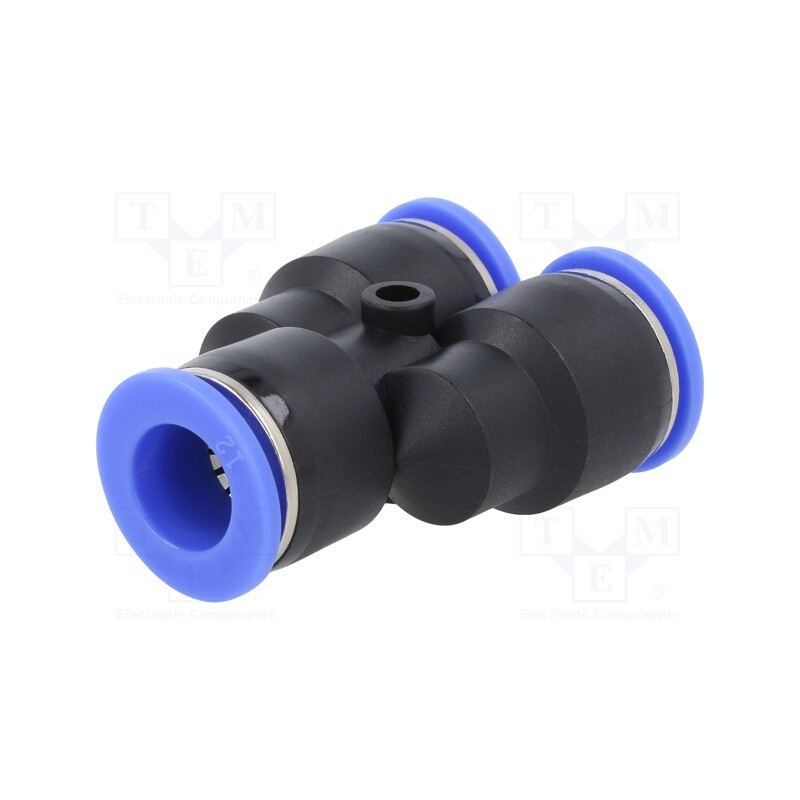 1 pcs x PNEUMAT-140.012 - Push-in fitting, Y-Yap spliYYer, -0.95÷15bar, PBT, BLUELINE