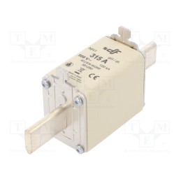 1 pcs x DF ELECTRIC - 381280 - Fuse: fuse, gG, 315A, 500VAC, 80VDC, ceramic, NH1