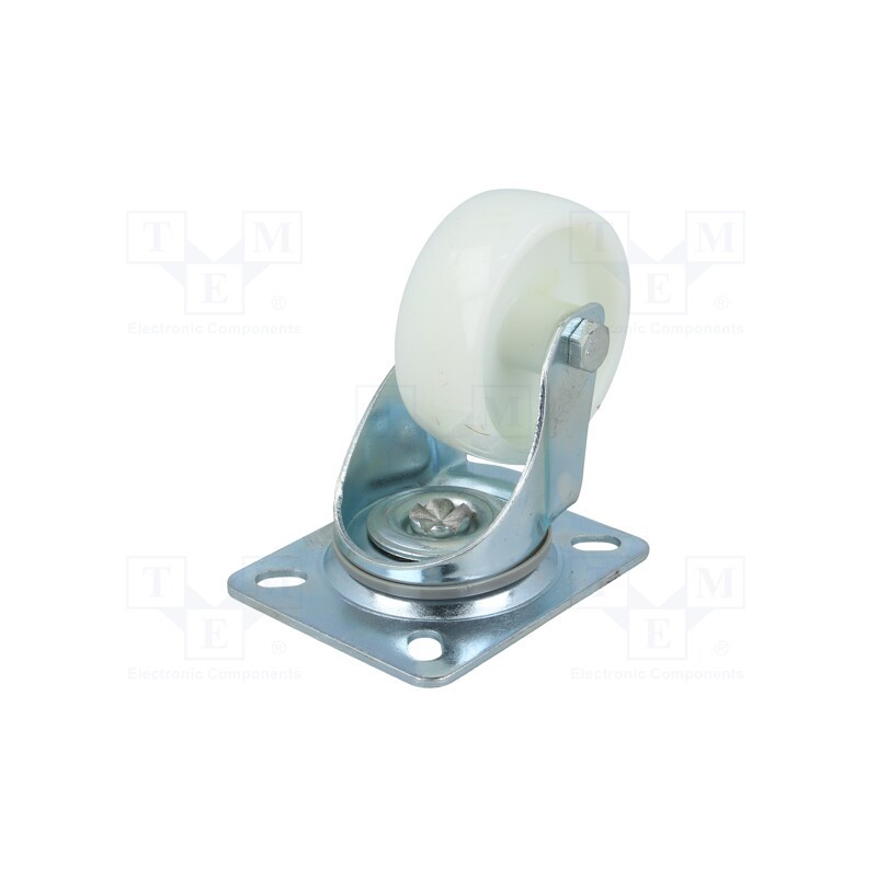 1 pcs x RADER - KPE-PPB 80S - Transport wheel, Ø: 80mm, W: 32mm, H: 105mm, torsional, 110kg, PPB