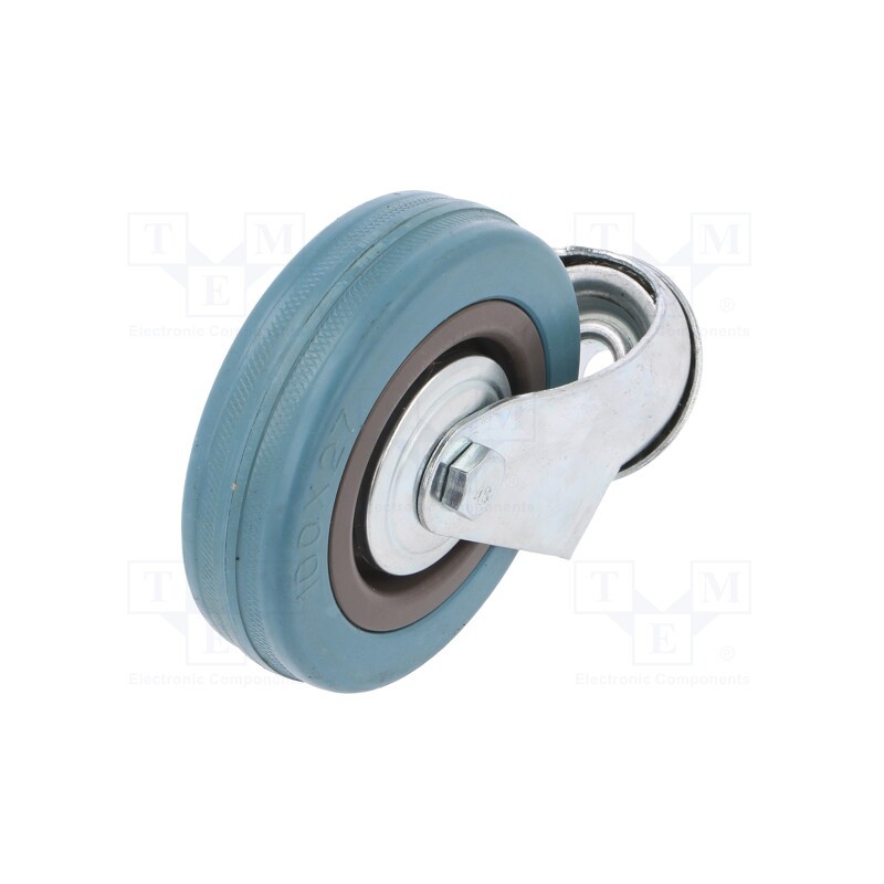 1 pcs x RADER - CKMA-PG 100S - Transport wheel, Ø: 100mm, W: 25mm, H: 130mm, torsional, 65kg, PG