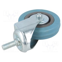 1 pcs x RADER - CKLA-PG 100S - Transport wheel, Ø: 100mm, W: 25mm, H: 130mm, torsional,with lever