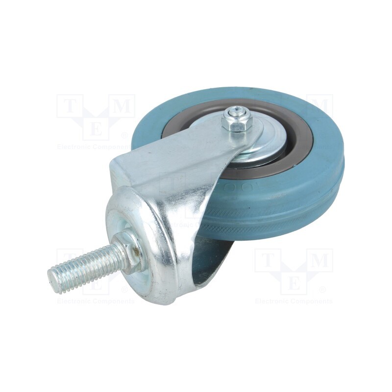 1 pcs x RADER - CKLA-PG 100S - Transport wheel, Ø: 100mm, W: 25mm, H: 130mm, torsional,with lever