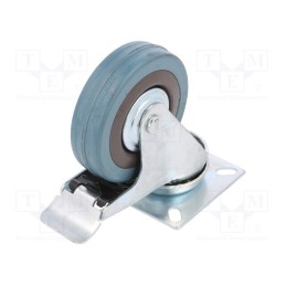 1 pcs x RADER - CKPA-PG 75S-HC - Transport wheel, Ø: 75mm, W: 21mm, H: 100mm, torsional with lock