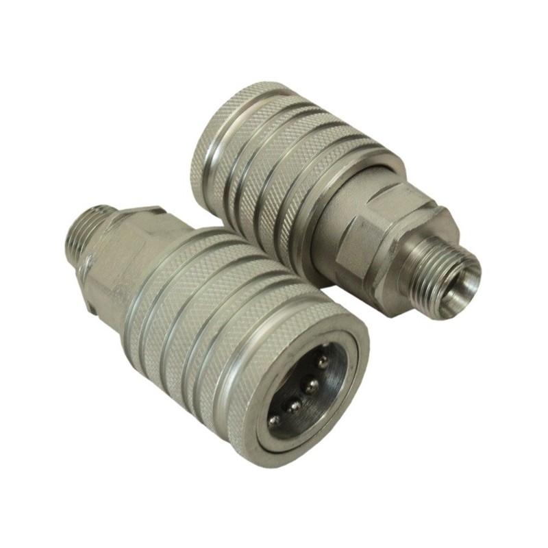 Hydraulic connector euro socket m18x1 5