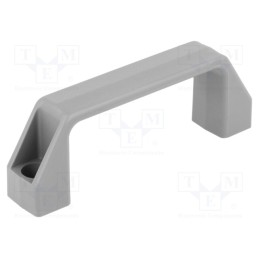 1 pcs x ELESA+GANTER - 37204 - Handle, technopolymer PA, grey, H: 50mm, L: 196mm, W: 28mm, F2: 2.7kN