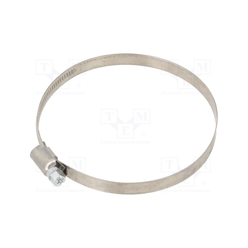 1 pcs x PNEUMAT-158/80-100/W2 - Cable tie, Ø: 80÷100mm, W: 9mm, Material: chrome steel AISI 430