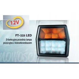 Front lamp forklift tractor Fristom FT 225 12v