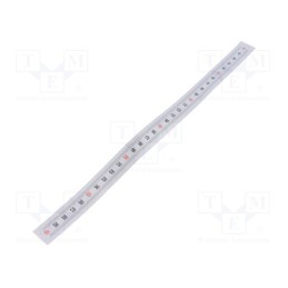 1 pcs x ELESA+GANTER - GN 711-KUS-300-S-O - Ruler, figures vertically arranged,self-adhesive, W: 11mm