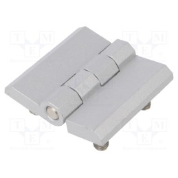 1 pcs x ELESA+GANTER - GN 237-ZD-60-60-C-SR - Hinge, Width: 60mm, zinc and aluminium alloy, silver, H: 60mm