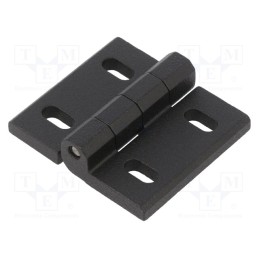 1 pcs x ELESA+GANTER - GN 235-ZD-50-45-B-SW - Hinge, Width: 50mm, cast zinc, H: 45mm, adjustable