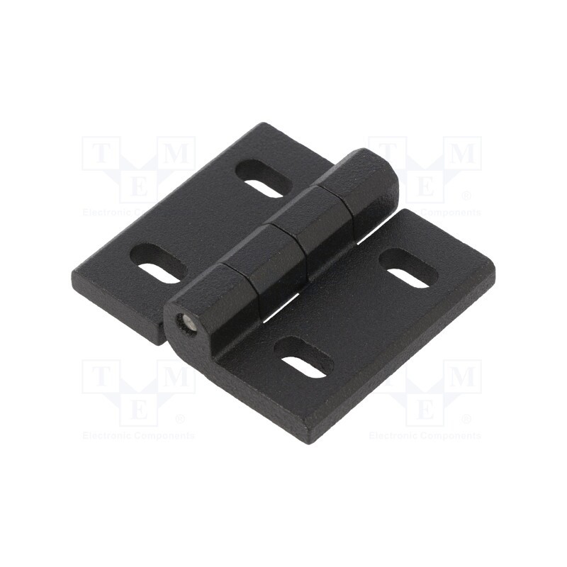 1 pcs x ELESA+GANTER - GN 235-ZD-50-45-B-SW - Hinge, Width: 50mm, cast zinc, H: 45mm, adjustable