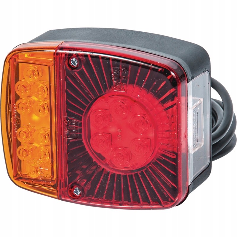 Universal rear lamp LED IP 68 12 24v