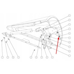 01119600 beak mounting sleeve
