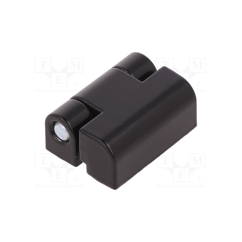 1 pcs x ROZTOCZE - 3.517.003-04 - Hinge, Width: 22mm, zinc and aluminium alloy, black, H: 30mm