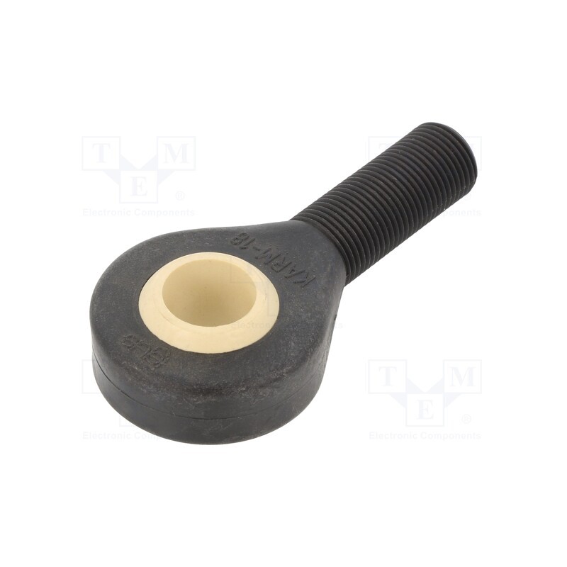 1 pcs x IGUS - KARM-18 - Ball joint, Øhole: 18mm, M18, 1.5, right hand thread,outside