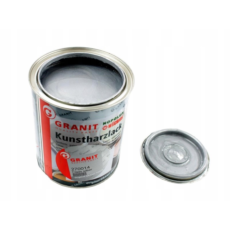 Paint varnish for Claas tractor silver 270014
