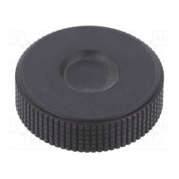 1 pcs x ELESA+GANTER - MBT.70 B-M14-C9 - Knob, Ø: 70mm, Int.thread: M14, 20mm, H: 42mm, technopolymer PP