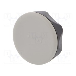 1 pcs x ELESA+GANTER - 221221-C3 - Knob, Ø: 45mm, Int.thread: M6, 12mm, H: 26mm, technopolymer PA