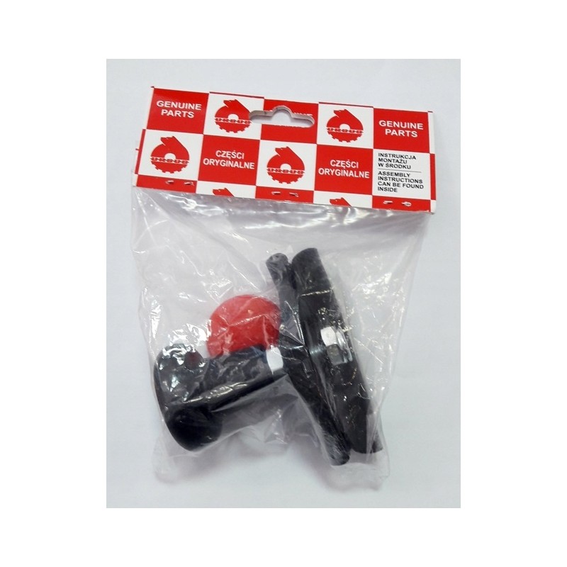 Original Ursus red steering wheel knob