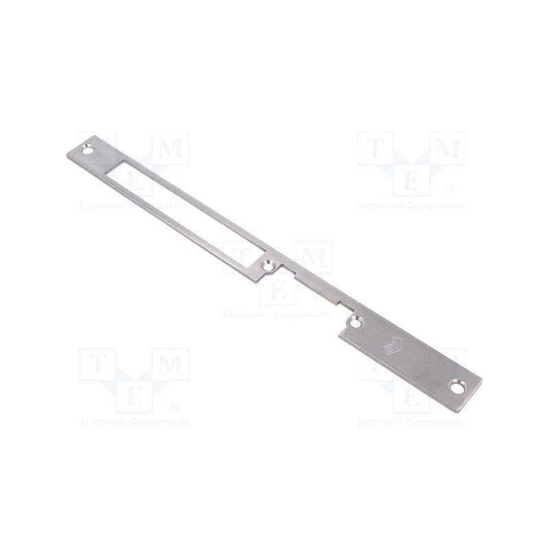 1 pcs x LOCKPOL - 910 X - Frontal plate, long,flat, W: 21mm, for electromagnetic lock