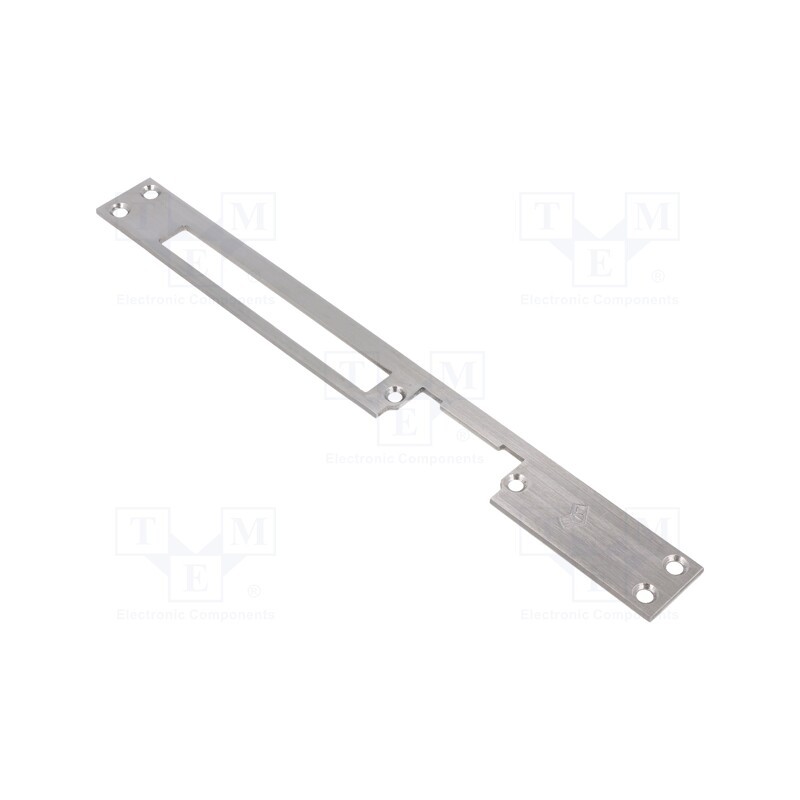 1 pcs x LOCKPOL - 904 X - Frontal plate, long,flat, W: 25mm, for electromagnetic lock