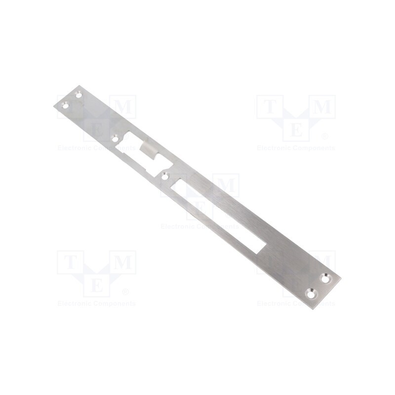 1 pcs x LOCKPOL - 902EL/28-RFW - Frontal plate, left,flat, W: 28mm, for electromagnetic lock