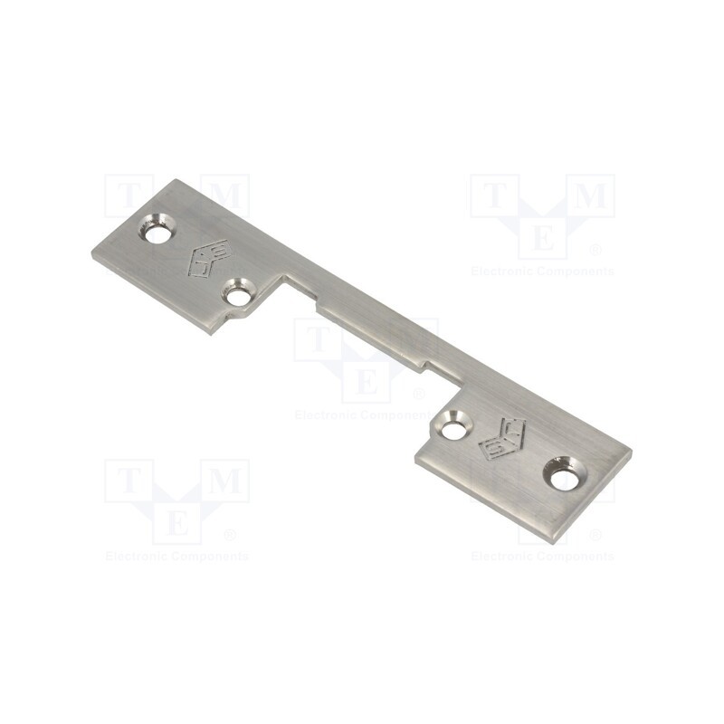 1 pcs x LOCKPOL - 900 X - Frontal plate, for electromagnetic lock, stainless steel