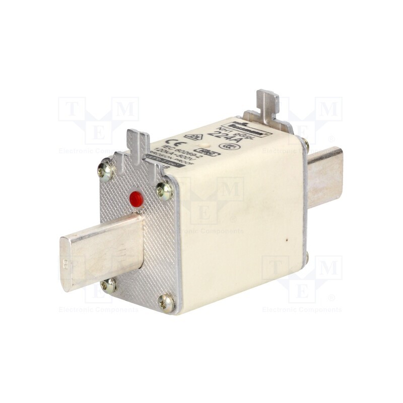 1 pcs x BUSSMANN - 224NHG1B - Fuse: fuse, gG,gL, 224A, 500VAC, 250VDC, ceramic,industrial, NH1