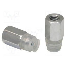 1 pcs x SCHMALZ-PFYN-6-SI-55-M5-IG - Suction cup, 6mm, M5-IG, Shore hardness: 55, 0.008cm3, 1.2N, PFYN