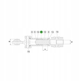 Stabilizer bush 42x48x36 5 mm for John Deere