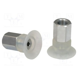 1 pcs x SCHMALZ-PFYN-25-SI-55-G1/8-IG - Suction cup, 25mm, G1/8-IG, Shore hardness: 55, 1.3cm3, 26.5N, PFYN