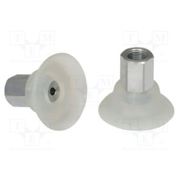 1 pcs x SCHMALZ-PFYN-35-SI-55-G1/8-IG - Suction cup, 35mm, G1/8-IG, Shore hardness: 55, 2.7cm3, 44N, PFYN