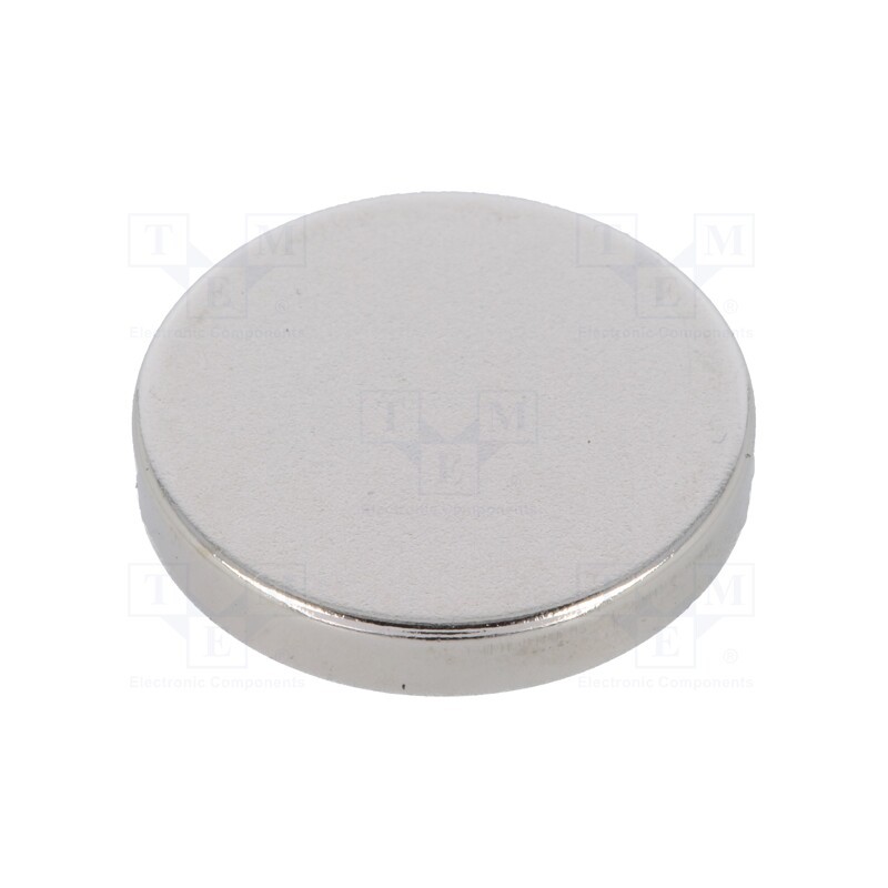 1 pcs x ELESA+GANTER - GN 55.2-ND-18-3 - Magnet: permanent, neodymium, H: 3mm, 35N, Ø: 18mm