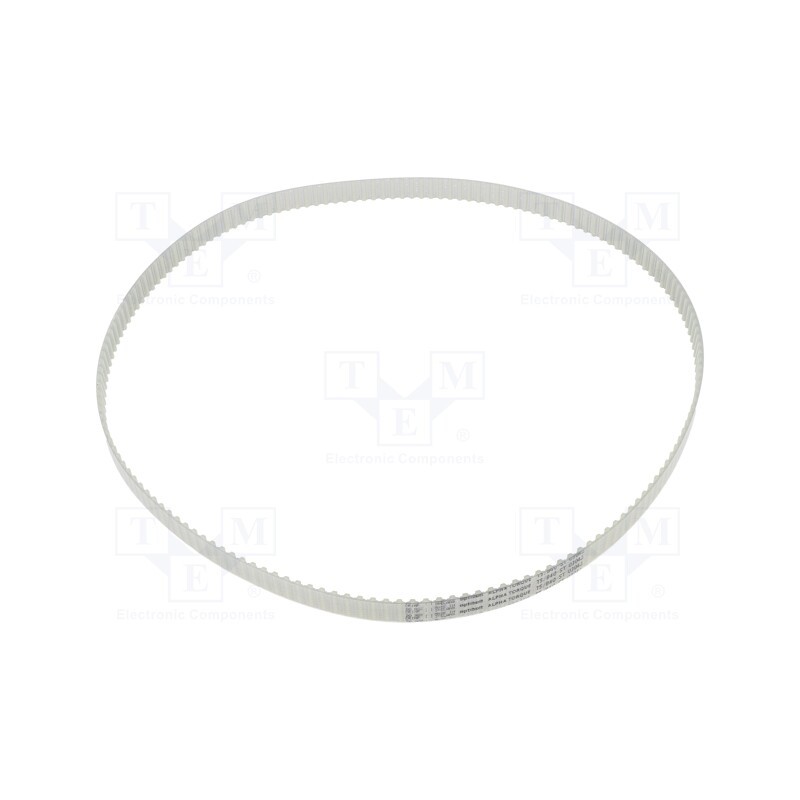 1 pcs x OPTIBELT - T5 840 1277ZA - Timing belt, T5, W: 12mm, H: 2.2mm, Lw: 840mm, Tooth height: 1.2mm