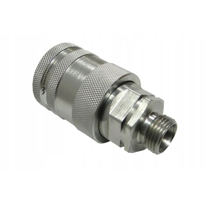 Hydraulic quick connector, M18x1 5 socket, Euro connection