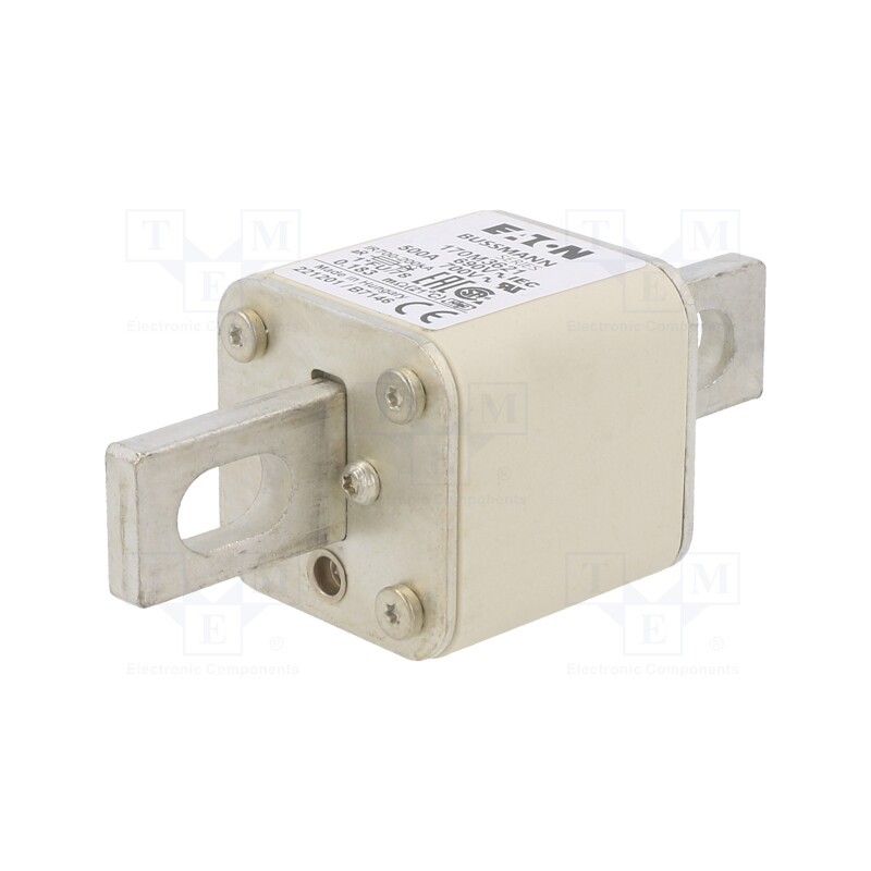 1 pcs x BUSSMANN - 170M3621 - Fuse: fuse, ultra rapid, 500A, 690VAC, industrial