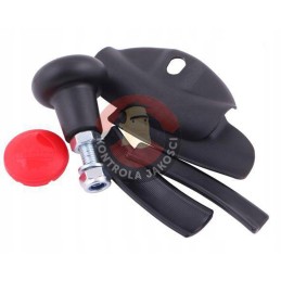 Red steering knob with original Ursus inserts