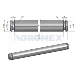 Frame hanger pin C 360 50676030 original Ursus